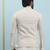 Men Off White Kurta Pajama And Cream Color Solid Khadi Nehru Jacket