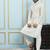 Men Off White Kurta Pajama And Cream Color Solid Khadi Nehru Jacket