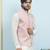 Men Off White Kurta Pajama And Nude And Gold Sequence Woven Design Nehru Jacket
