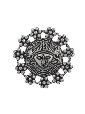 Oxidised devi shakti ring 3