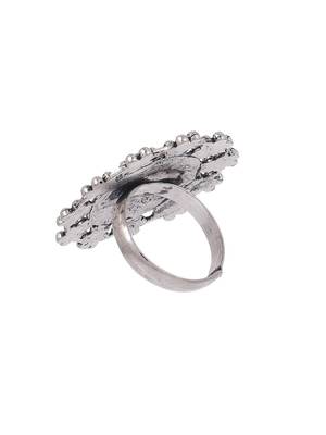 Oxidised devi shakti ring 4