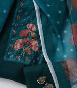 SALWAR STUDIO Women's Yoke Design Unstitch Dress Materail