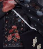 SALWAR STUDIO Women's Yoke Design Unstitch Dress Materail