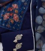 SALWAR STUDIO Women's Yoke Design Unstitch Dress Materail