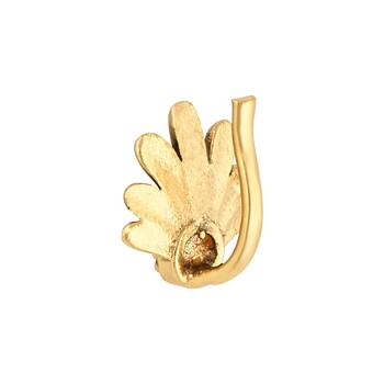 Traditional Floral Clip On Nose Pin Without Piercing For Women And Girls 3