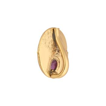 Traditional Round Shape Nose Pin Without Piercing For Women And Girls 3