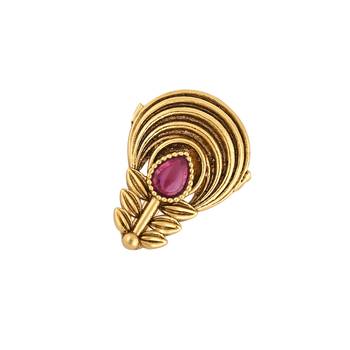 Traditional Clip On Nose Pin Without Piercing For Women And Girls 3