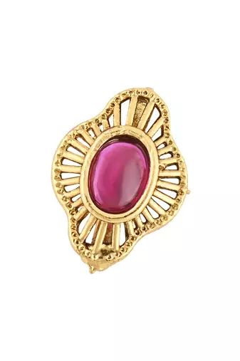 Traditional Clip On Nose Pin Without Piercing For Women And Girls