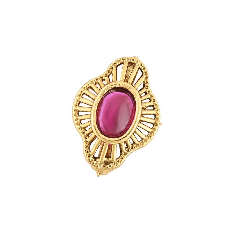 Traditional Clip On Nose Pin Without Piercing For Women And Girls