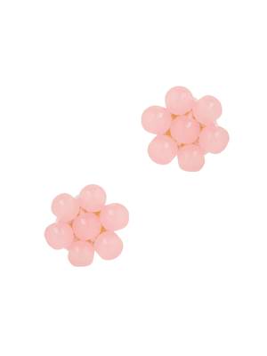 Traditional Pearl Beaded Stylish Moti Choker Necklace Jewellery Set with Stud Earrings for Women/Girls 5