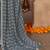 Roop Kashish Grey Color Digital Print Gerogette Saree And Blouse Piece
