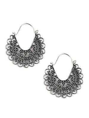 DESINGER SLIVER EARRING FOR WOMEN 2
