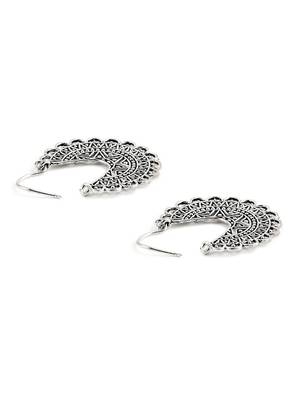 DESINGER SLIVER EARRING FOR WOMEN 3
