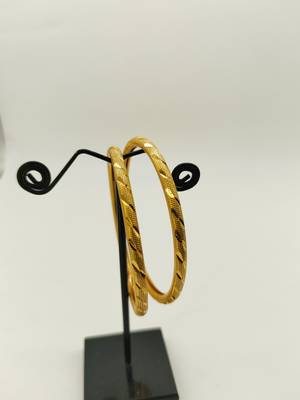 Gold Plated Bangle Set 5