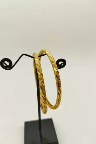 Gold Plated Bangle Set