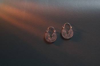 DESINGER SLIVER EARRING FOR WOMEN 1