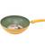 Kinox Non Stick Aluminium Wok Dai 24 Cm, Capacity - 2 ltrs , Yellow and Green