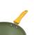 Kinox Non Stick Aluminium Wok Dai 24 Cm, Capacity - 2 ltrs , Yellow and Green