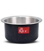 Kinox Aluminium  Tope/Handi Aluminium / Patila/Bhagona/Tapila/Tapeli With Hammered tone Finsh Capacity 1.5 Litters,