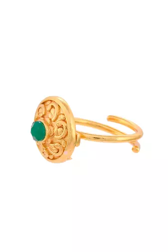Round adjustable ring