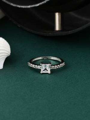 Silver plated ad western ring 1