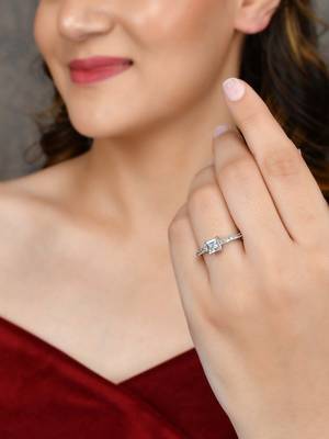 Silver plated ad western ring 2