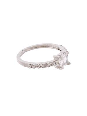 Silver plated ad western ring 3