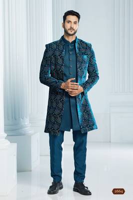 Mens traditional wedding sherwani 1