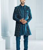 Mens traditional wedding sherwani
