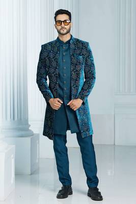 Mens traditional wedding sherwani 2