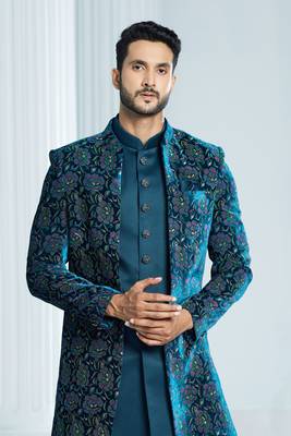 Mens traditional wedding sherwani 3