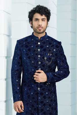 Mens traditional wedding sherwani 3