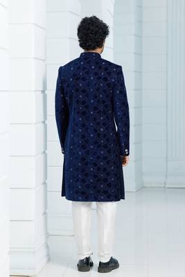 Mens traditional wedding sherwani 4