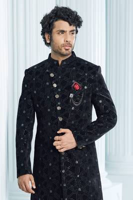 Mens traditional wedding sherwani 3