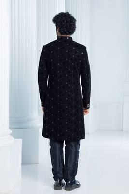 Mens traditional wedding sherwani 4