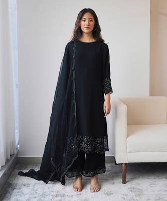 Midnight kurta set 1