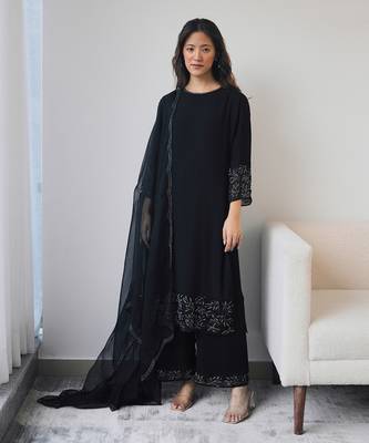 Midnight kurta set 4