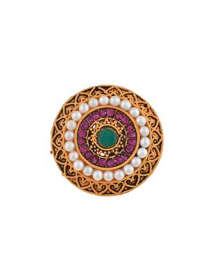 Circular ethnic adjustable finger rings 4