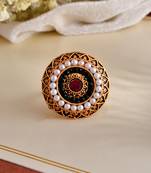 Circular south indian ethnic rings