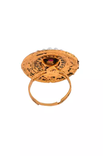 Circular south indian ethnic rings