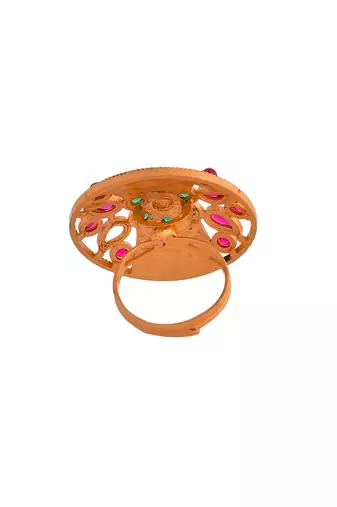 South indian adjustable angoothi