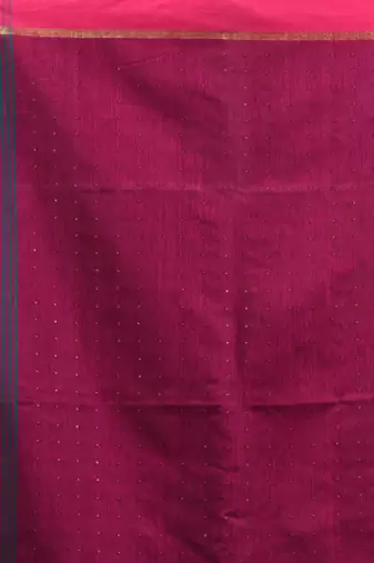 Teal Green Cotton Blend Handwoven Saree With Texture Designs