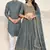 Grey Sequin Embroidery Lehenga and Kurta Pajama for Couples