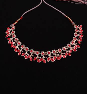 Red Yellow Gold Necklaces 1