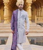 Mens traditional wedding sherwani