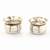 Silver Polished Small Mouth Freshener Box Pair 234