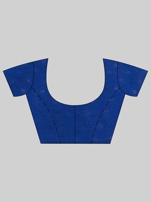 Desh bidesh pure cotton konark design handloom saree with blouse 5