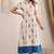 Floral Printed Cotton One Piece For Women