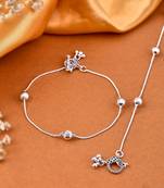 Delicate chain anklet