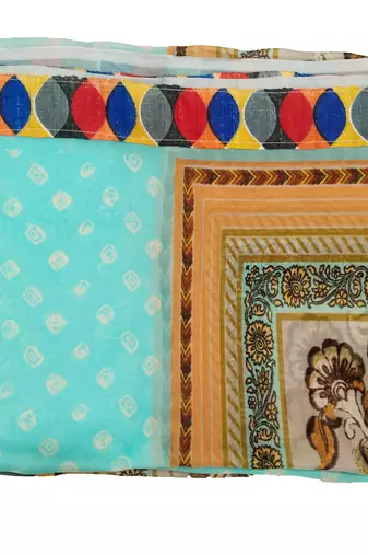 DesiButik Printed Organza Dupatta 36*102 inches